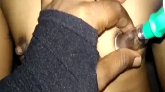 Young GF Playing With Small Tits In First Homemade Video