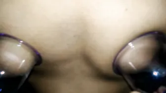 Young GF Playing With Small Tits In First Homemade Video
