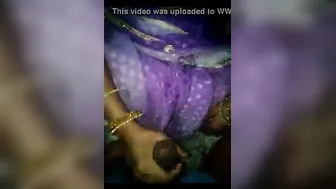 Desi Wife Stroking Her Husband Making Him Cum With Her Hands