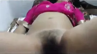 Sleeping Indian Beauty Exposing Her Hairy Pussy On Hidden Camera