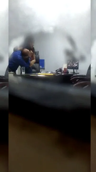 Secretary Riding Her Boss Hard In Office After Everyone Leaves