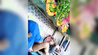 Truck Driver Nailing Roadside Whore As His Buddy Films It All