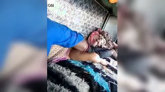 Truck Driver Nailing Roadside Whore As His Buddy Films It All