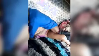 Truck Driver Nailing Roadside Whore As His Buddy Films It All