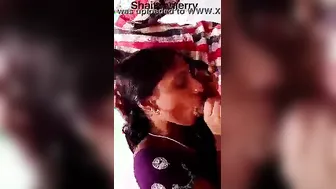 Horny Slut Blowing Him Behind The Temple On Hidden Camera Video