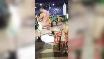 Wild House Party Turning Into Naughty Group Action Footage