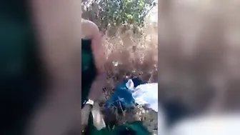 Busty Desi GF Naked And Teasing Outdoors On Camera
