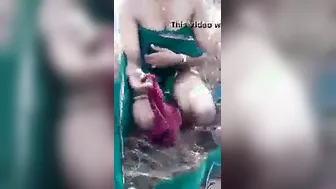 Busty Desi GF Naked And Teasing Outdoors On Camera