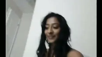 Overseas GF Stripping On Webcam To Tease And Arouse