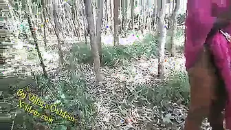 Young Lovers Fucking Wild Outdoors In Private Forest Spot