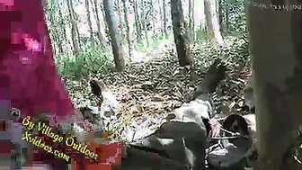 Young Lovers Fucking Wild Outdoors In Private Forest Spot