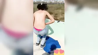 Desi Lovers Getting Caught Fucking Hard Outdoors On Camera