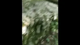 Married Wife Getting Pounded By Hubby Deep In Jungle Getaway