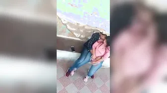 Horny Desi Couple Making Out And Fucking In Open Field Hard