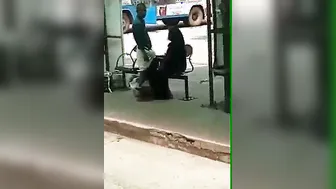 Married Aunty Jerking Stranger At Bus Stand In Public View