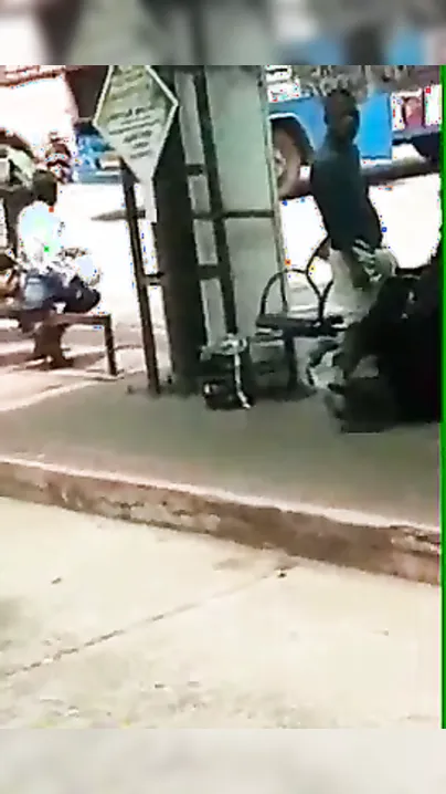 Married Aunty Jerking Stranger At Bus Stand In Public View