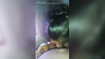 South Indian GF Giving Sloppy Blowjob To Her Lover