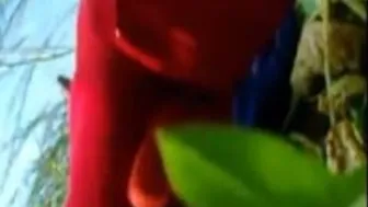 Tamil Lovers Getting Dirty Outdoors Enjoying Risky Public Sex