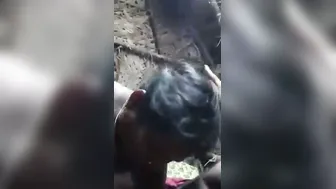 Married Tamil Aunty Sucking Neighbor Cock Earning Cash On Knees