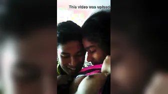 Squeezing And Sucking My Indian Teen GF's Perfect Natural Tits