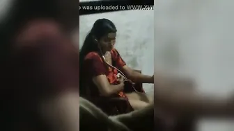 Wife Showing Off Her Big Boobs During Naughty Video Call