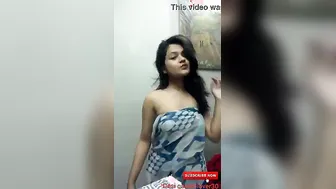 Young GF Exposing Herself During Late Night Video Call