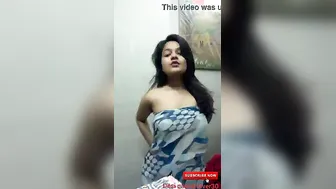 Young GF Exposing Herself During Late Night Video Call
