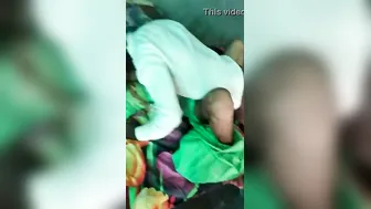 Village GF Sharing Herself With Two Guys While He Watches