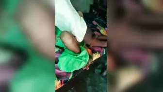 Village GF Sharing Herself With Two Guys While He Watches
