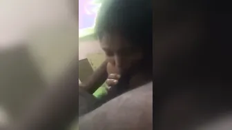 Chubby South Indian Gf Giving Sloppy Blowjob To Her Man