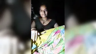 Desi Wife Showing Off Her Curves For Her Secret Admirer Mms