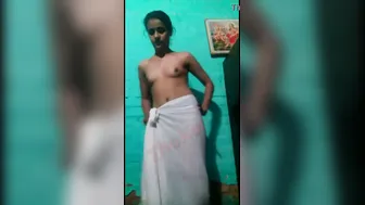 Desi GF Dancing And Stripping Naked In Leaked Home Video