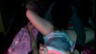 Busty Village Slut Caught On Camera Riding Him Like Crazy