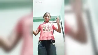Young Desi Babe Stripping Naked Showing Everything On Camera