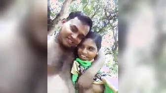 Young Village Lovers Trying Sex Outdoors For Their First Time