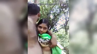 Young Village Lovers Trying Sex Outdoors For Their First Time