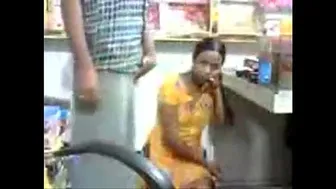 Desi Shop Girl Getting Fucked Hard By Boss In Storage Room
