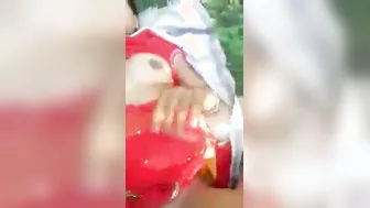 Village Wife Cheating Outdoor Sex With Her Childhood BF
