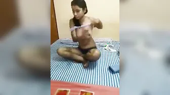 Slim Indian GF Getting Banged By BF On Camera