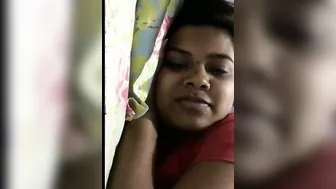 Bengaluru GF Showing Off Her Big Boobs On Webcam For Me