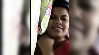 Bengaluru GF Showing Off Her Big Boobs On Webcam For Me
