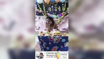 Desi GF Stripping Completely Naked For Birthday Surprise