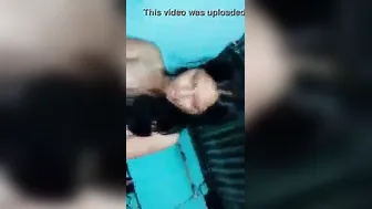 Horny GF Bouncing On BF Dick At Home All Sweaty