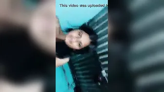 Horny GF Bouncing On BF Dick At Home All Sweaty