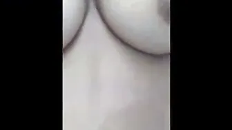 Desi Aunty Stripping Topless Showing Her Big Boobs On Hidden Cam