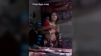 Brother In Law Leaking Sex Tape Of Bhabhi Fucking Him At Home