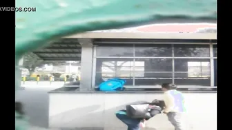 Roadside Quickie With Aunty And Her Young BF Caught Filming