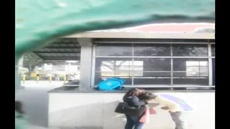 Roadside Quickie With Aunty And Her Young BF Caught Filming