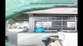 Roadside Quickie With Aunty And Her Young BF Caught Filming