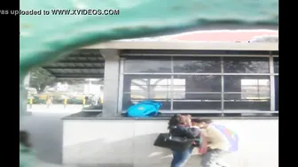 Roadside Quickie With Aunty And Her Young BF Caught Filming